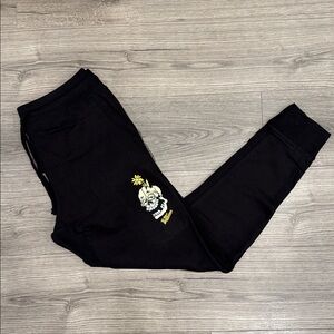 Your Highness Clothing Blooming Skull Sweatpants Joggers Size Large